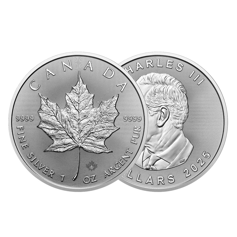 2025 1온스 실버 메이플 불리온 주화(Coin) 5$(CAD) 25ea